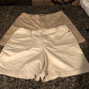 2 pairs of Ralph Lauren shorts